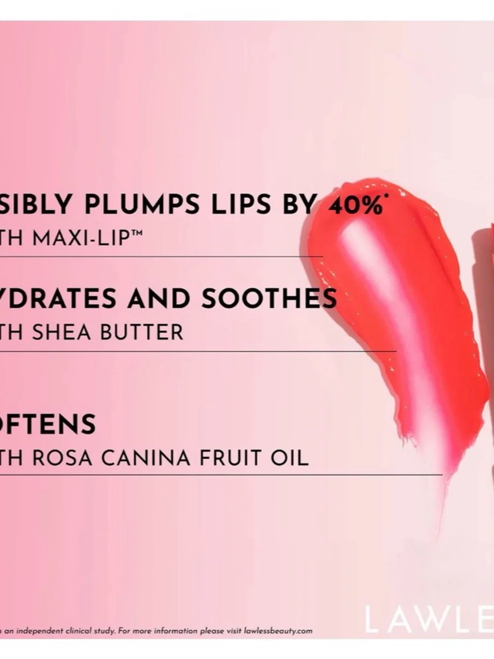 LAWLESS Forget the Filler Lip Plumping Line Smoothing Tinted Balm_Baby Doll